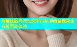 海角社区高效社交平台私聊语音视频全方位互动体验