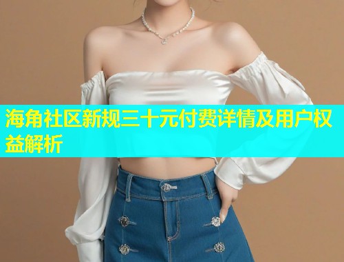 海角社区新规三十元付费详情及用户权益解析  第1张